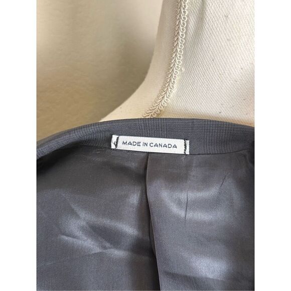 Men’s Gray YSL Yves Saint Laurent Suit Jacket Wool EU 48 US 38 - Picture 4 of 12